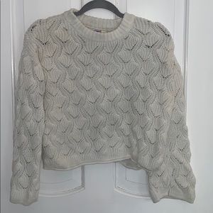 Cropped sweater